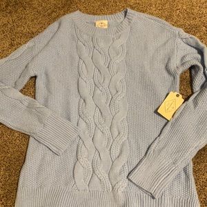 St Johns Bay Baby Blue Sweater